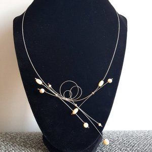 Handmade wire necklace